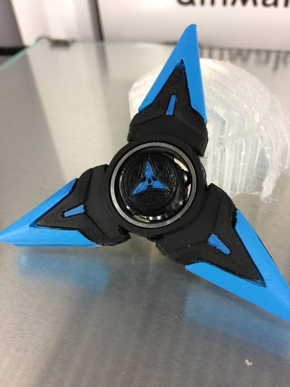 Overwatch Genji Carbon Fiber shuriken hand spinner