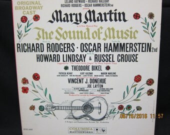 Original Broadway Cast The Sound of Music - Mary Martin - Columbia Masterworks