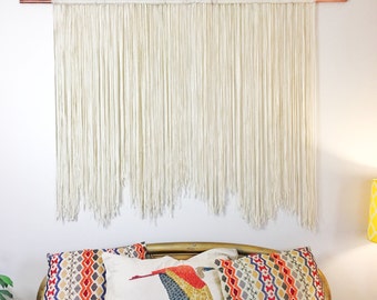 Wall Hanging / Boho Wall Hanging / Tapestry / Fiber Wall Hanging / Fiber Art / Large Wall Hanging / Wall Decor / Fiber Decor