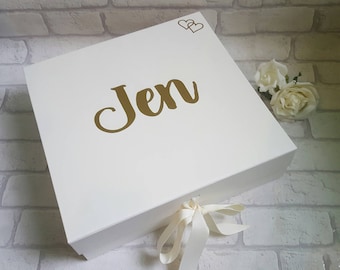 LARGE Bridesmaid Gift Box, Bridesmaid Box, Maid of Honour Gift, Bride to be Gift Box, Bridesmaid Proposal, Maid of Honour Proposal, Bride