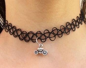 Carriage Tattoo Choker