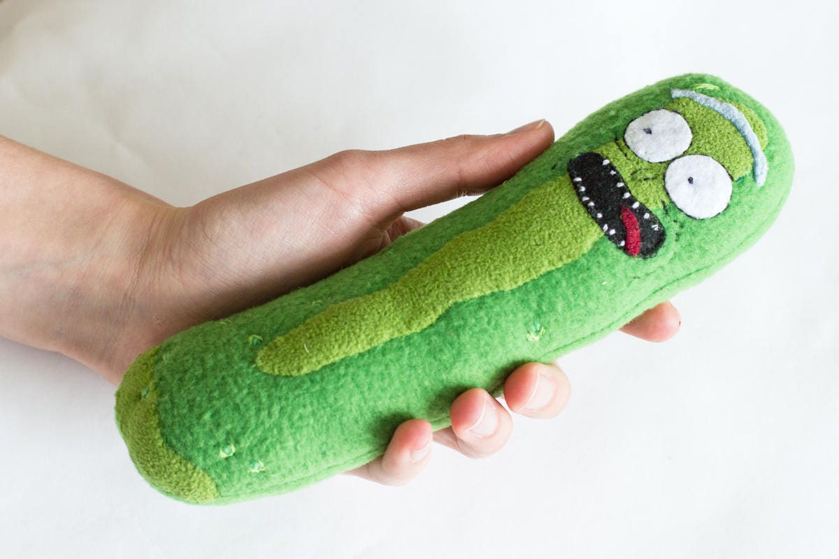 cucumber soft toy