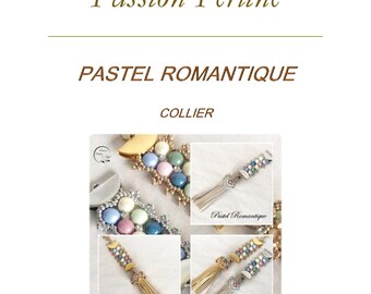 Pattern pendant PASTEL ROMANTIQUE