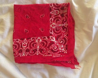 Vintage handkerchief | Etsy