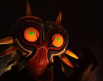 Glowing eyes Legend of Zelda Inspired Majora's Mask Wearable cosplay