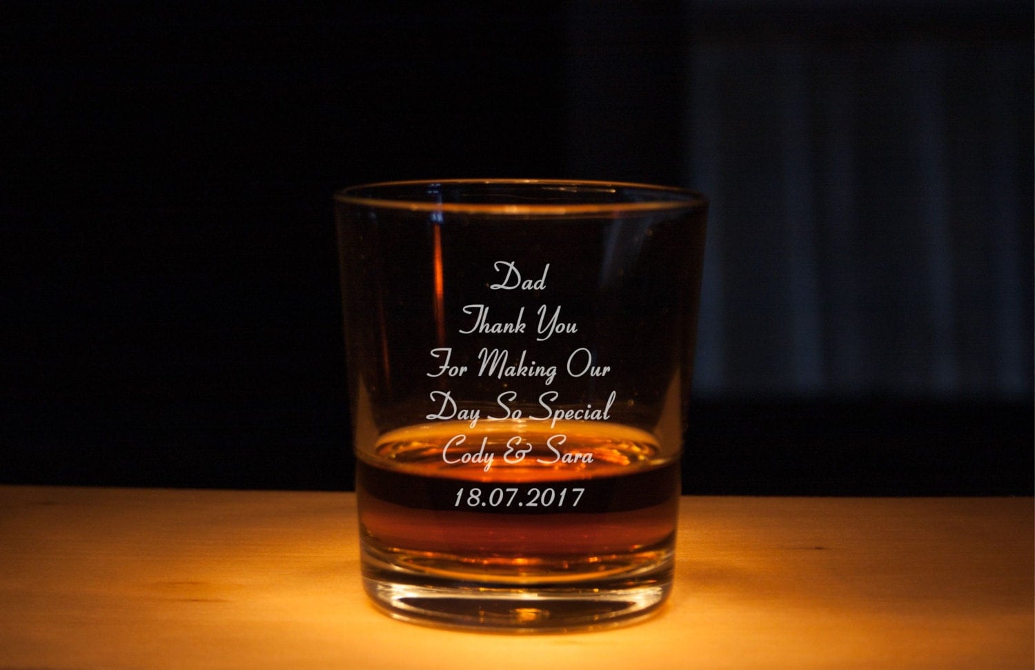customized whiskey glasses