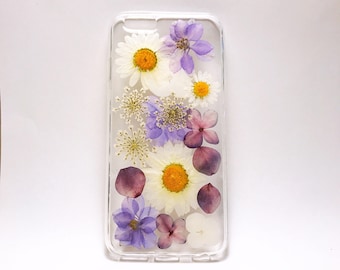 Pressed Flowers Iphone cases,dry flowers iphone cases,iPhone 5, 5s,5c,SE case,iPhone 6, 6s, 6 plus, 6 plus s cases. iphone 7/7+ case.