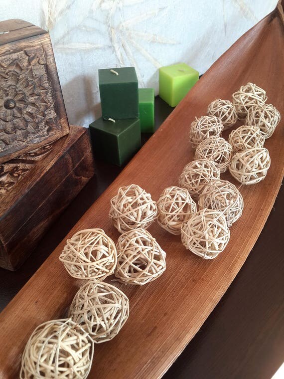 Decorative Wicker Balls Decorative Balls Rattan Balls Twig