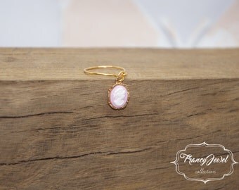 Cameo ring, romantic ring, gold ring, handmade cameo, unique ring, handmade ring, gold, made in Italy, not tarnish jewelry, gift for her