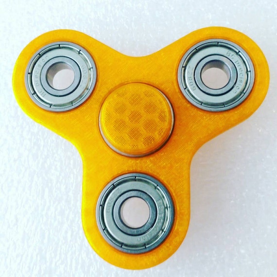 EDC Fidget Spinner 3D Printed Hand Spinner Toy - Mini Round Tri 