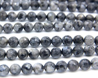 Black Labradorite Faceted Beads 8mm Natural Black Gray Gemstone Beads Genuine Labradorite Blue Flash Mala Beads Dark Gray Beads