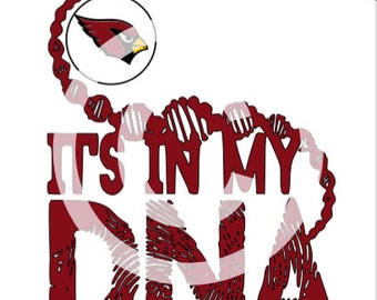 Arizona Cardinals - It's in my DNA SVG File