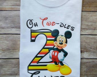 Mickey Mouse Birthday shirt