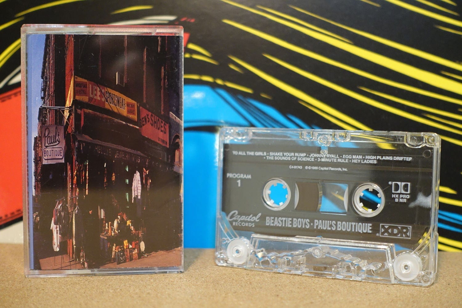 Paul's Boutique by Beastie Boys Vintage Cassette Tape