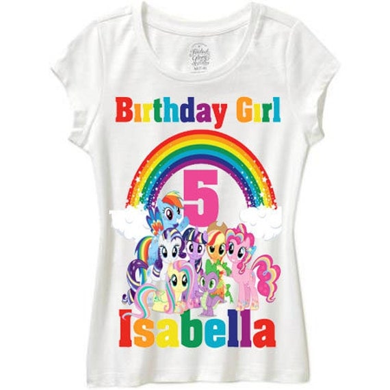 my little pony birthday shirts