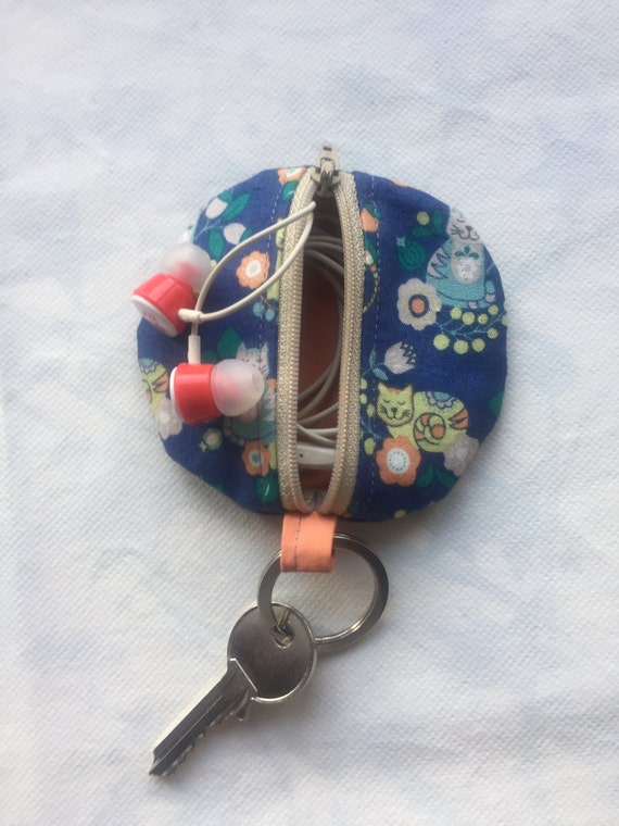 Headphone Storage Keyring Earphone Case Earbud Case