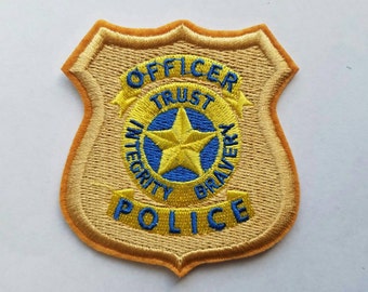 Judy Hopps police patch iron on inspired patch, Judy Hopps inspired patch