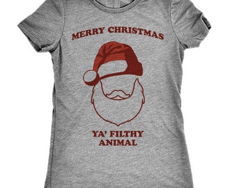 Merry Christmas Ya Filthy Animal (Santa)