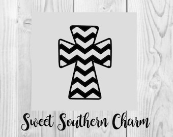 Chevron Cross SVG - SVG file - SVG files - svg - cross svg file - cross template - chevron svg files - cross svg files - Chevron Cross
