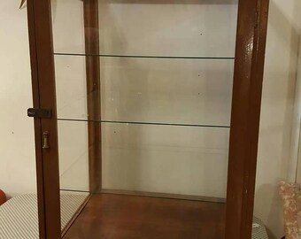 Nice old general store display case