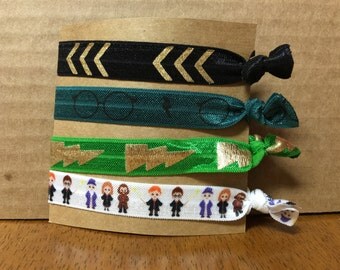 Slytherin Harry Potter Hair Ties