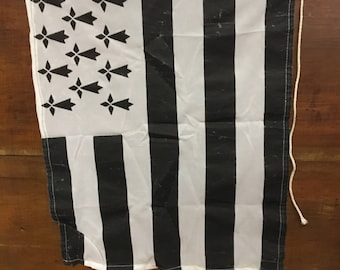 1970's Maritime Bretagne Ship Flag