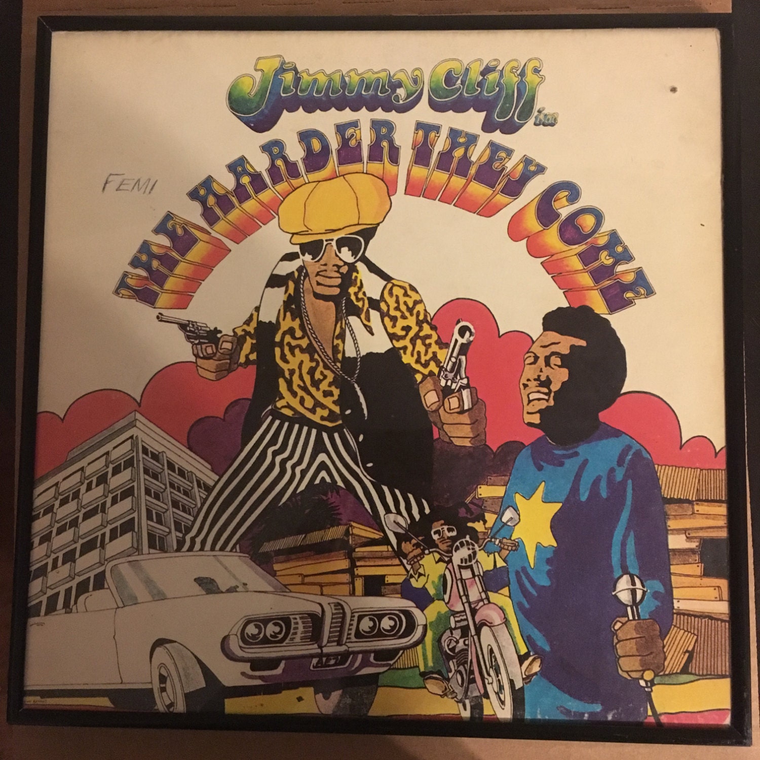Jimmy Cliff in The Harder They Come OST Vintage Vinyl Record