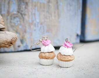 Cupcake earrings