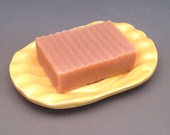 Yellow, Soap Dish, Ceramic Soap Dish, Pottery Soap Dish, Soap Keeper, Soap Tray, Bathroom Soap Dish