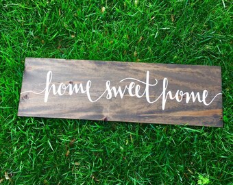 Home Sweet Home Sign