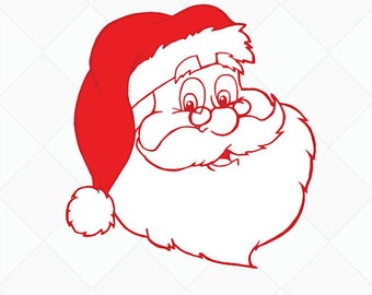 Download Santa svg | Etsy