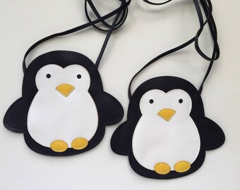 Penguin Toddler Purse, Vegan Leather, Purse, Toddler Purse, Kids Purse, Girls Purse, Coin Purse, Toddler Crossbody, Kids Fashion, Toddler