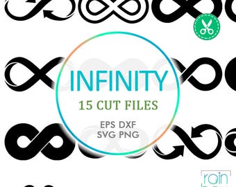 Infinity Svg, Infinity Sign. Infinity Clipart, Infinity Decal, Print And Cut Svg, Svg For Cricut, Scrapbooking Die Cuts, Cuttable Svg, Eps