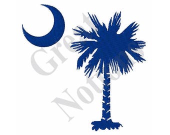 Palmetto Tree - Machine Embroidery Design