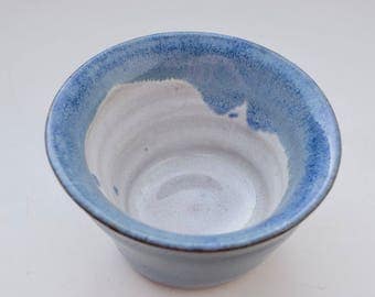 Vintage Ceramic Bowl, Blue Glazed Pot, Vintage pottery, vintage pottery bowl, Vintage Keramik Schüssel, blau glasiert Topf, farmhouse decor