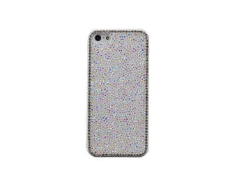White Luxury Glitter Bling Crystal Hard Case for iPhone 6, 6S, 6 Plus, 6S Plus, SE, 5, 5S