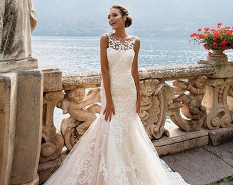 Lace Mermaid Wedding Dress