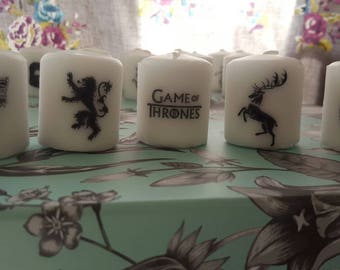 game of thrones candle set