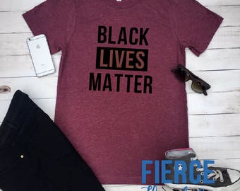 Black Lives Matter Adult Unisex Shirt, BLM Gift, Feminism, Rise Up, Stay Woke, Not My President