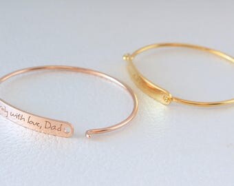 Actual Handwriting Bracelet - Personalized Signature Jewelry - Meaningful Gifts for Her