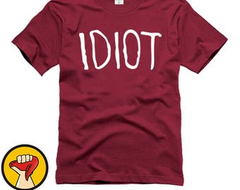 IDIOT T Shirt Michael Clifford 5 Seconds Of Summer 5Sos Band Fan tshirt Unisex More Colors XS - 2XL
