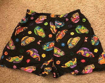 Fun Lovebug Women's Cotton Shorts