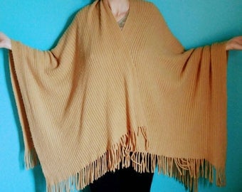 Vintage, Shawl, Knit, Women's