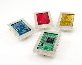 Circuit Board Belt Buckle For Men - Computer Engineer Gift - Geeky Belt Buckle - Circuit Board Jewelry