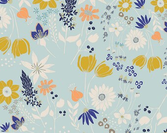 Leah Duncan for Art Gallery FABRIC - Gramercy Voile - Central Park Breeze