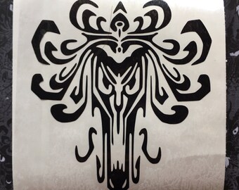 Disney Haunted Mansion Wallpaper Inspired Car, Laptop, or Decor Decal