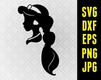 Free Free 272 Printable Princess Jasmine Silhouette SVG PNG EPS DXF File