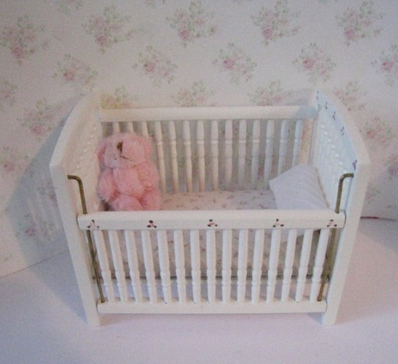 Dollshouse Crib Cot Doll crib miniature cot mini crib