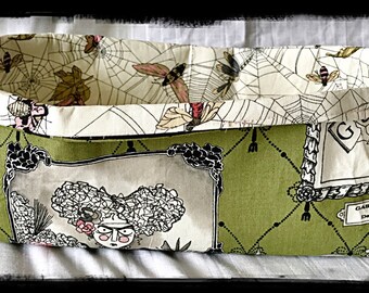 The Ghastlies Lined Reversible Fabric Basket