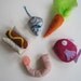 shrimp cat toy